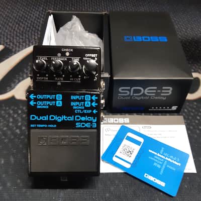 Boss SDE-3 Dual Digital Delay 2025 MIM with BOX image 3