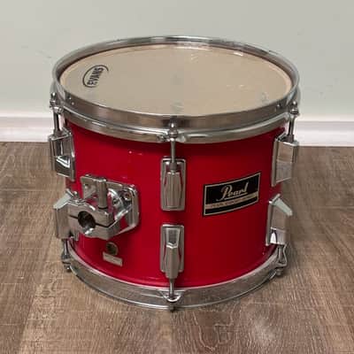 Pearl Export EX 10"x8" Rack Tom Drum Late 1980's - Coral Red image 2