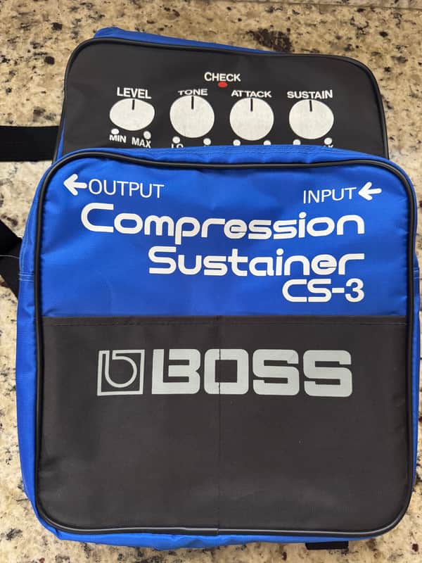 Boss CS-3 compressor sustainer backpack 1988-1990 image 1