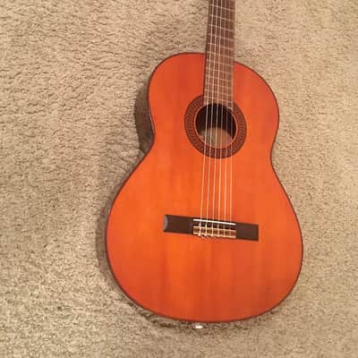Yamaha  G90A classical guitar 1980s Natural made in Taiwan in very good condition image 2