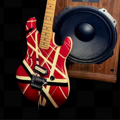 Kramer Baretta 1983 - 1989 - Red Paul Unkert UNK 5150 84 VH Striped USA image 1