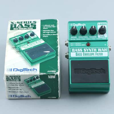 Digitech Bass Synth Wah Bass Guitar Effects Pedal P-30609 | Reverb