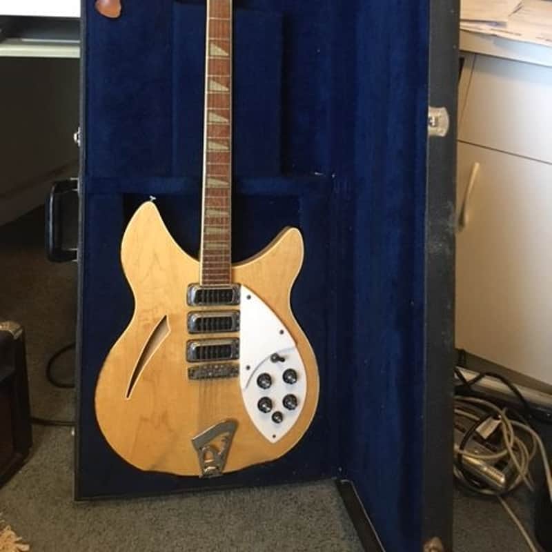 1980’s Rickenbacker Model 330/12 Mapleglo – Gloss natural wood…