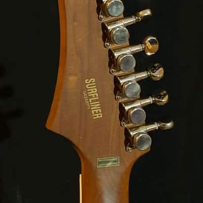 Guild Surfliner Deluxe Offset Electric Guitar – Metallic Red – Roasted Maple Neck – HSS – Vibrato image 8