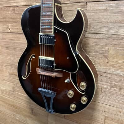 Ibanez AK85-DVS Artcore Hollow Body Guitar 2004 - Dark Violin Sunburst 6lbs 12oz w/non orig hard case image 5
