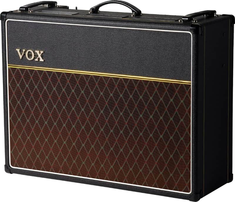 Vox AC30C2X Tube Combo Amplifier, Celestion Blue Alnico Speakers, 30W, Black image 1