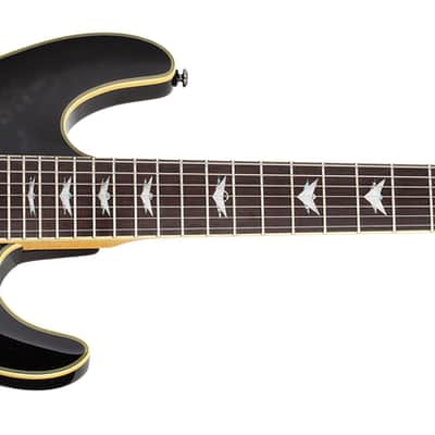 Schecter Omen Extreme-7 - See-Thru Black (STBLK) (2007) image 5