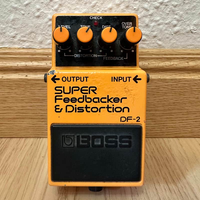 Boss DF-2 Super Feedbacker and Distortion 1985 - 1989 Made In