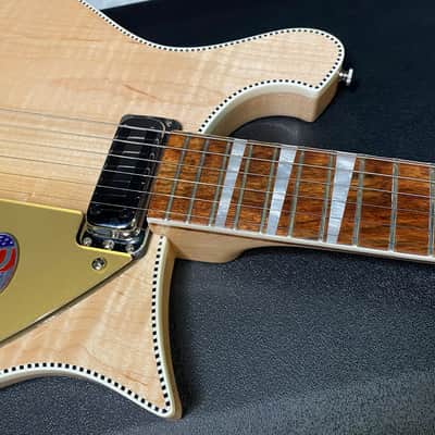 NEW ! Rickenbacker 660 Electric Guitar - Maple Glo - 7.4 lbs - Authorized Dealer - In-Stock! G07750 image 2
