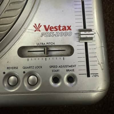 Vestax PDX-2000 Turntables Pair - Flight Cases - Dustcovers - Premium Mats & Stanton Kit image 4