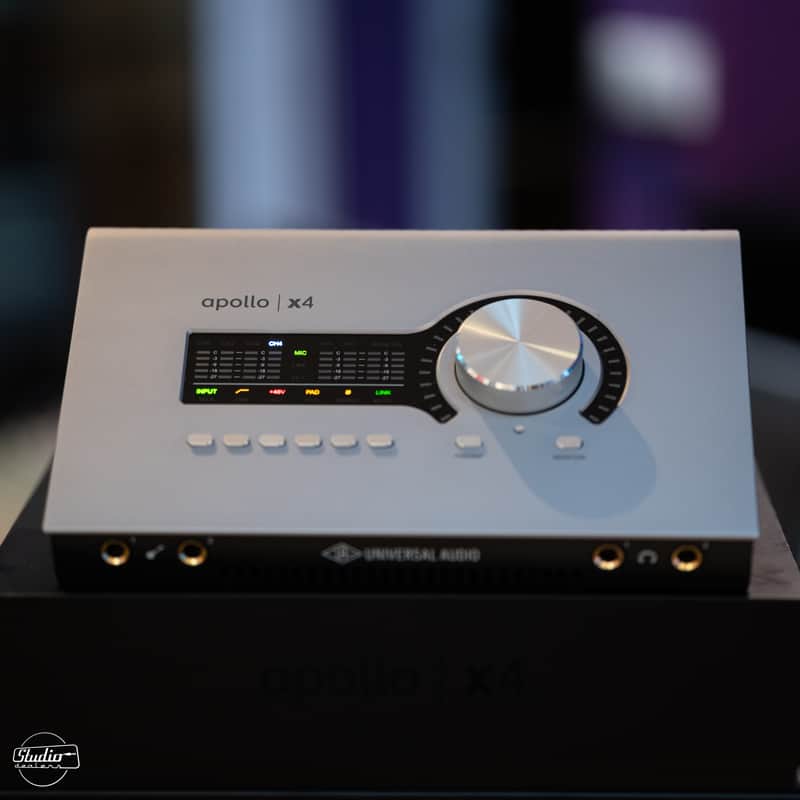 Universal Audio Apollo x4 Gen 2 Thunderbolt Audio Interface 2024 - Present - Silver image 1