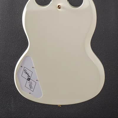 Epiphone "Inspired by Gibson Custom" '63 Les Paul SG Custom with Maestro Vibrola 2024 - Present - Classic White image 4