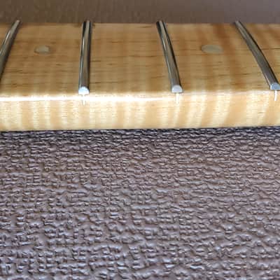 Roasted 5A flame maple neck image 15