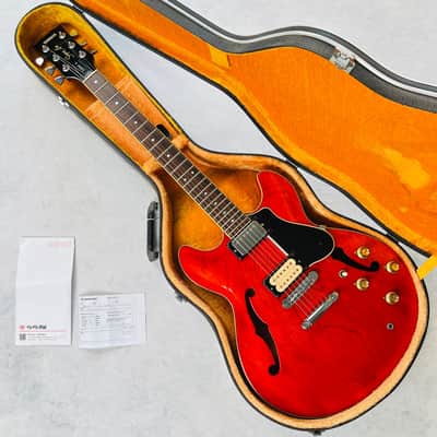 Yamaha SA-700 Super Axe 1977 - Transparent Red image 20