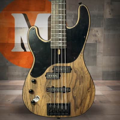 Schecter Model-T 5 Exotic LH - Natural Satin (2837) image 1