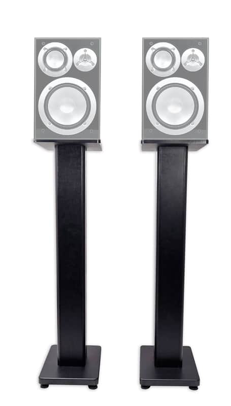 Pair 36" Bookshelf Speaker Stands For Yamaha NS-6490 Bookshelf Speakers image 1