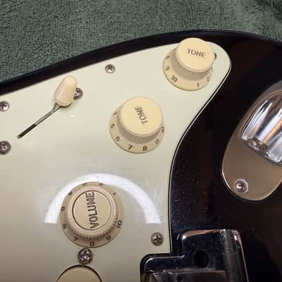 Fender American Elite Stratocaster Mystic Black/Rosewood w/ OHSC — US15 Serial image 7