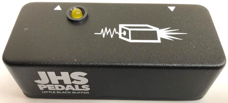 Used JHS Little Black Buffer Guitar Pedal image 1