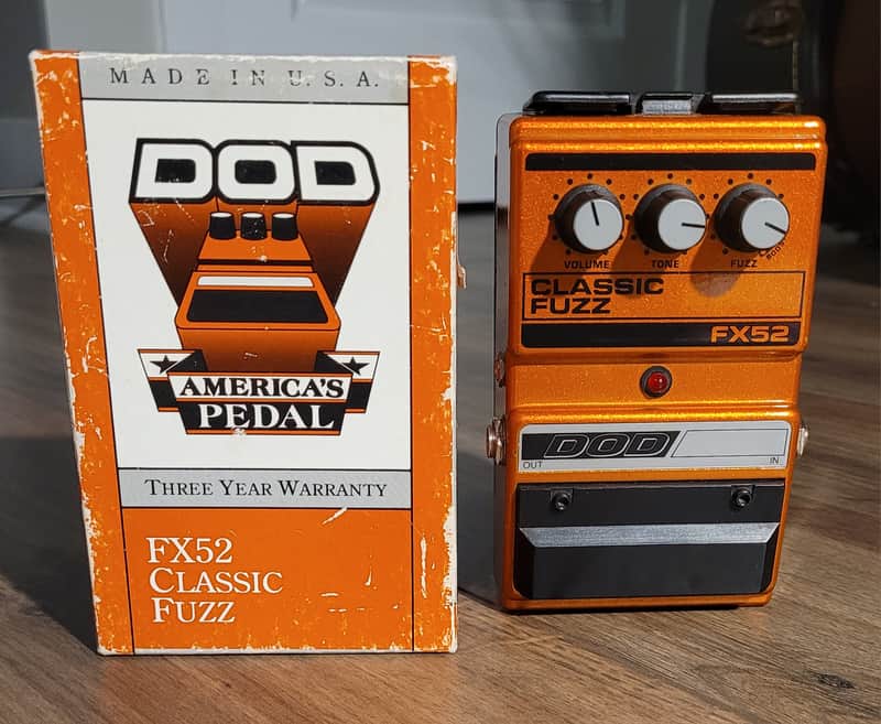 DOD Classic Fuzz FX52 Pedal | Reverb Canada