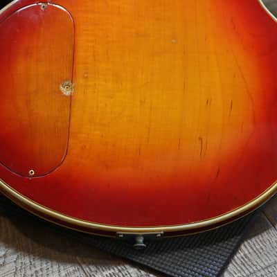 1973 Gibson L5-S Custom Solid Body Electric Guitar Cherry Sunburst + OHSC image 15