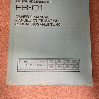 Yamaha FB-01 FM Sound Generator 1986 - 1987 Black Bild 5