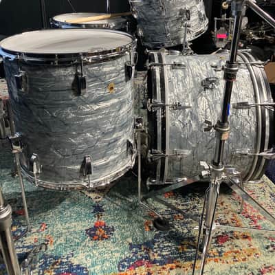 Ludwig, Charlie Watts Played, Super Classic 1968 - Sky Blue Pearl, 22,13,16 image 23