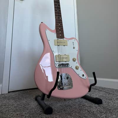 Fender 75th Anniversary CME Exclusive Player Jazzmaster 2021 - Shell Pink / White Headstock image 2