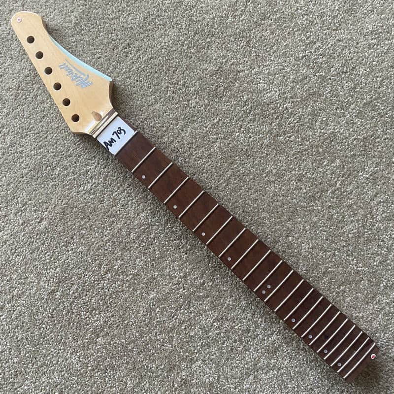 Mini Mitchell Short Scales Guitar Maple Wood Neck, Rosewood Fingerboard image 1