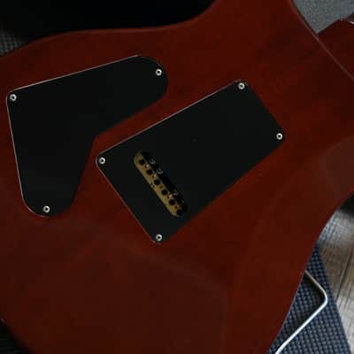 2011 PRS Custom 24 Quilt 10 Top Electric Guitar Dark Cherry Burst + OHSC image 14