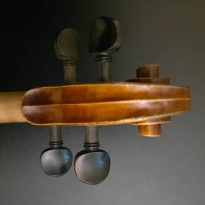 Early 20th century central european violin – labelled Giuseppe Pedrazzini – 350 mm LOB image 14