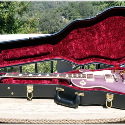 GIBSON® Custom Shop Custom Pro Les Paul Heather Poly Electric Guitar + HSC image 7