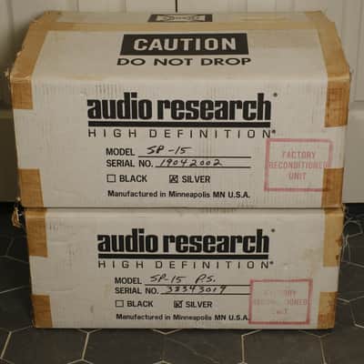 Working Audio Research SP-15 Stereo Tube Preamplifier image 16