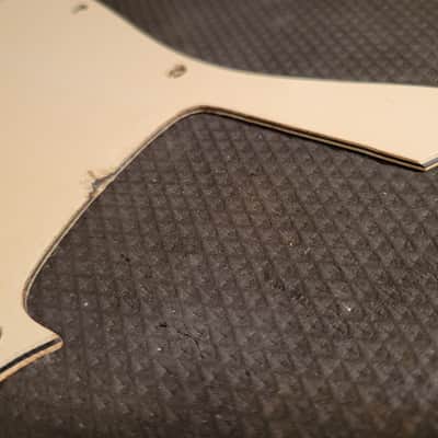 Vintage 1970-1973 Fender Jazz Bass Pickguard - White 3-Ply - 1971 1972 1970s 70s J image 6