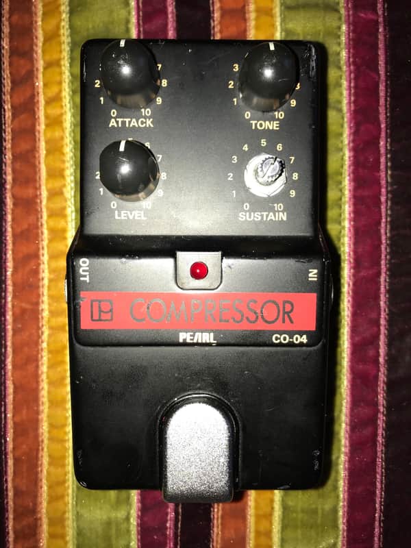 ギターエフェクター：PEARL CO-04 COMPRESSOR Pearl CO-04 Compressor | Reverb