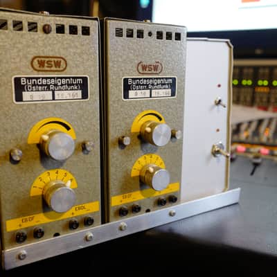 WSW line pair of preamps 1960 image 5