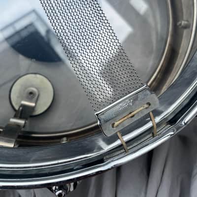 Ludwig Super-Ludwig COB (Supraphonic) 5x14" 10-Lug Brass Snare Drum with Keystone Badge 1960 - 1963 - Chrome over Brass image 7