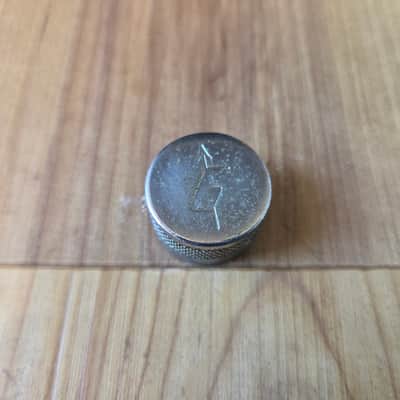 Vintage Early 1960's Gretsch Volume / Tone Chrome Metal Control Knob! image 1