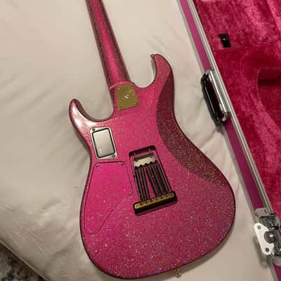 ESP Custom Shop SNAPPER-7 Ohmura Custom “Pink Monster” - 15th Anniversary Limited Edition 2021 - Twinkle Pink image 5