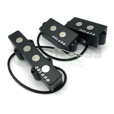 Delano PJ-MVC4 FE/M2 4 String PJ Bass Pickup Set image 1
