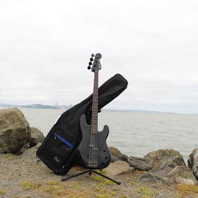 Fender  P-J Bass (Precision Jazz Special) Japan Duff PJ-555 JV  1984  Black image 4