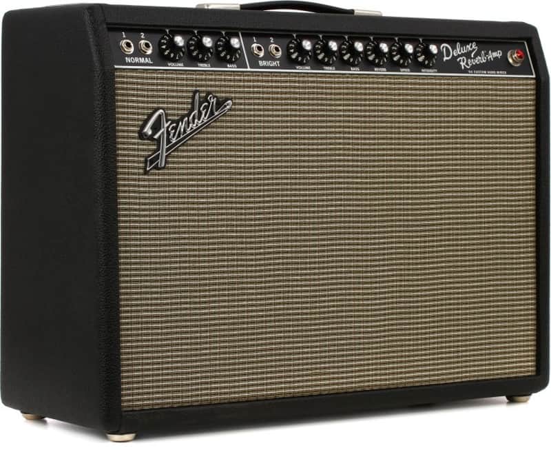 Fender '64 Custom Deluxe Reverb 1 x 12-inch 20-watt Tube Combo Amp (64CustDeluxed2) image 1