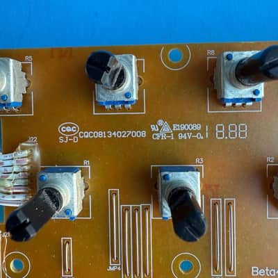 Nektar Impact LX49+ MIDI Keyboard Part: Encoder Pot Knob Control PCB image 8