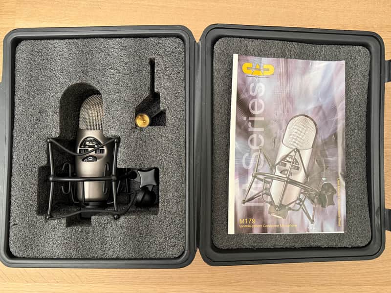 CAD M179 Microphone 2010s - Silver - LIKE NEW | Reverb