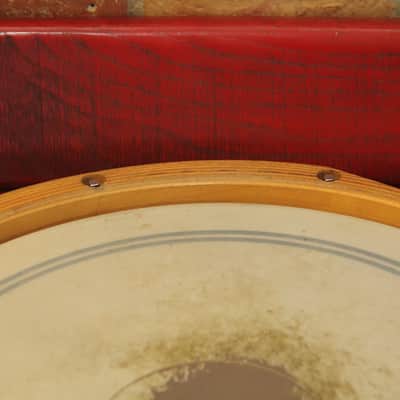 Yamaha MSD14AF Anton Fig Signature 14x6" Maple Snare Drum 2000s - Black image 9