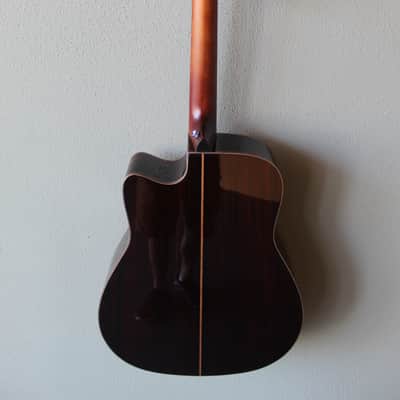 Brand New Yamaha A3R ARE Dreadnought Cutaway Acoustic/Electric Guitar - Vintage Natural image 8