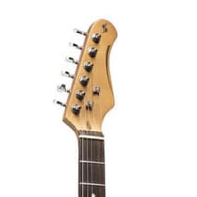 Stagg "T" Series Standard Electric Guitar, Gloss Black, Made in Korea image 6