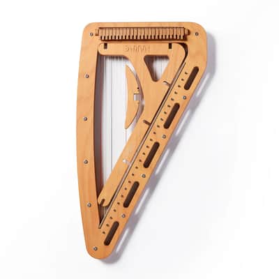 Harp-E Plug & Play Electric Harp V4 - Natural, Includes Case & Stand image 3