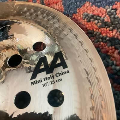 Sabian 10" AA Mini Holy China Brilliant Cymbal image 3