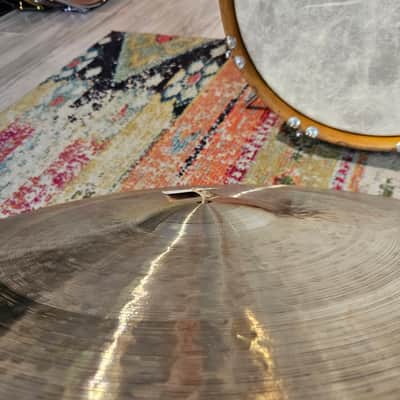 Quijano 20" O.A.K. Bedrock Ride Cymbal 2080g - Handmade In Belgium image 9