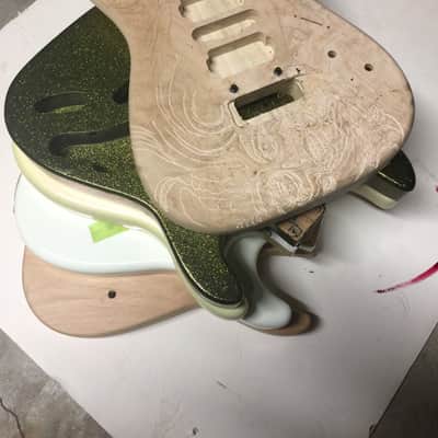 Warmoth Kramer Style Super Strat Bodies ! New Years Projects !!! Super Strat Shredder Bodies !!! ??? image 2